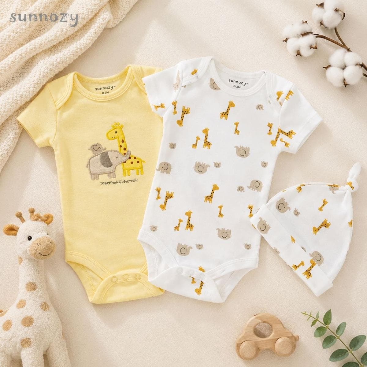 Safari Friends Bodysuit
