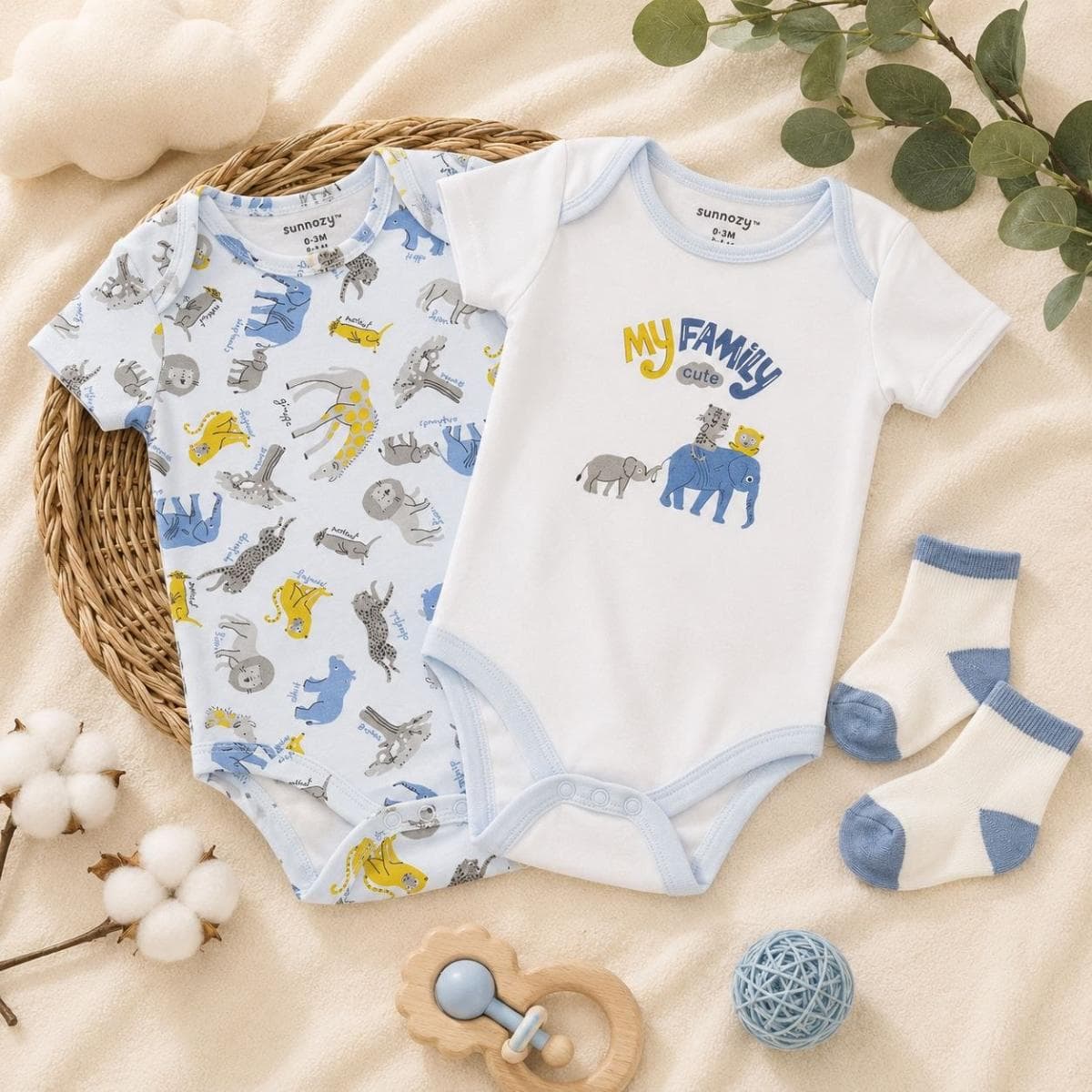 Cute Family Safari Bodysuit