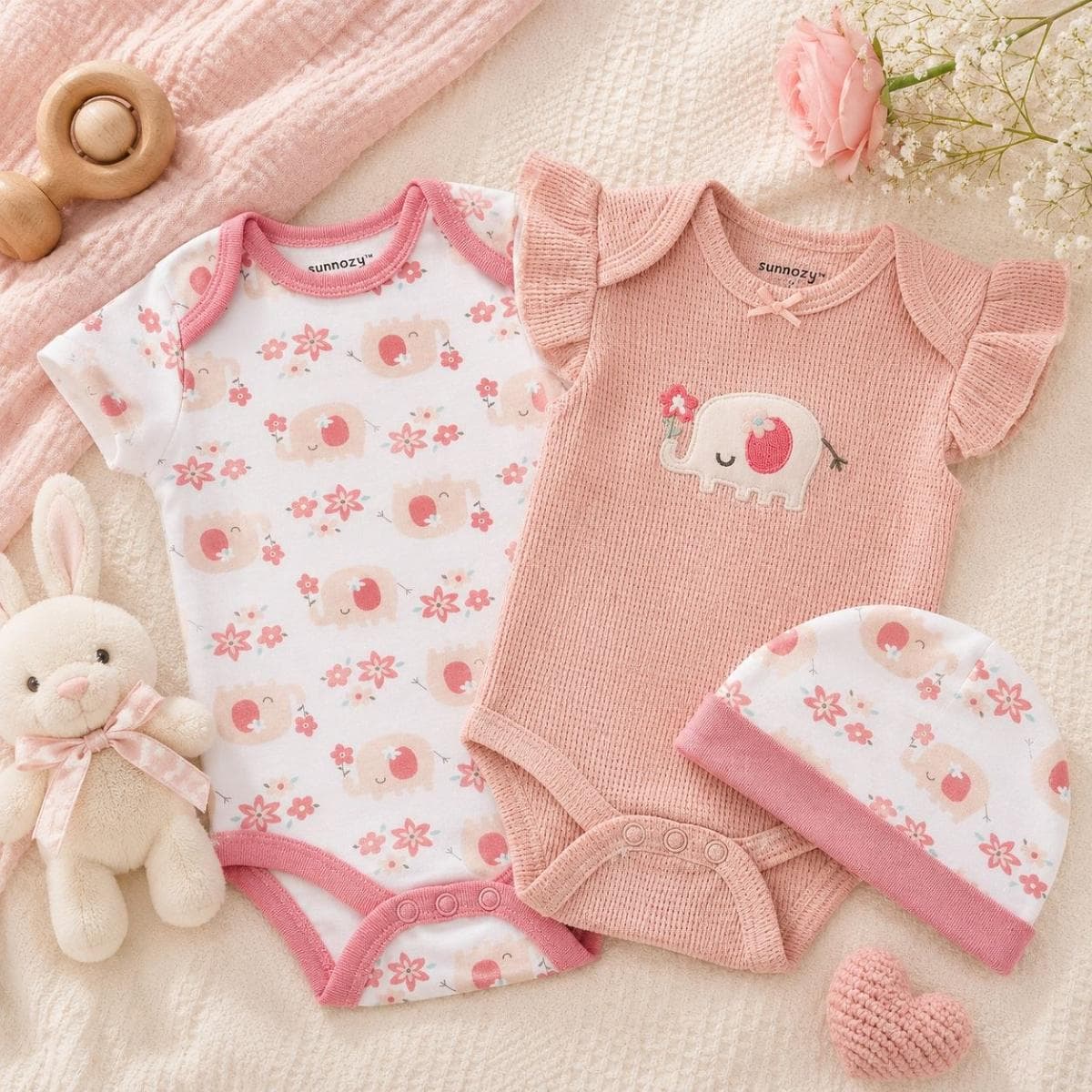 Sweet Elephant & Blossom